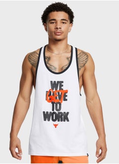 Buy Project Rock Get To Work Tank in UAE