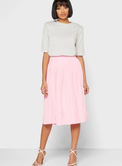 Buy Pleated Maxi Skirt in UAE