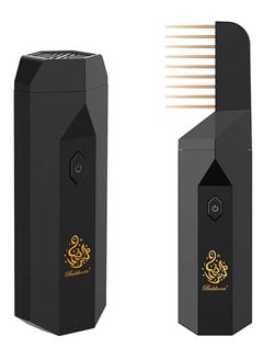 Buy Bakhoor Burner Portable Incense Burning Bukhoor Arabic Electric USB Power Charge Incense Holder for Hair & Clothes in Saudi Arabia