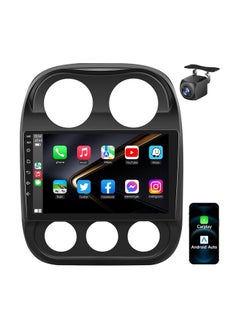 Buy Android Car Stereo for Jeep Patriot Compass 2010 2011 2012 2013 2014 2015 2016 2GB RAM 32GB ROM 10 Inch Apple Carplay, MirrorLink WiFi BT, IPS Touch Screen with AHD Camera Included in UAE