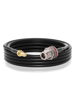 Buy OHM N-Type Female to RP-SMA Female Antenna Cable RG223 N-Type waterproof and mount panel in Egypt