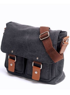 Buy Waxed Canvas Leather Waterproof Camera Bag Shoulder Bag Suitable for Outdoor Photography Bag Digital SLR Bag in Saudi Arabia