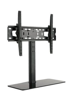 Buy Tabletop TV Stand Wall Mount for 26-60 inch LCD LED TV - 6 Level Height Adjustable TV Stand Black Black in Saudi Arabia