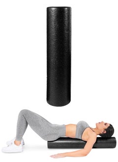 Buy High Density Foam Roller for Back Pain Relief, Yoga, Exercise, Physical Therapy, Muscle Recovery and Deep Tissue Massage, For Pre and Post Workout Muscles Massage, Extra Firm Foam Yoga Roller Of 45 Cm in Saudi Arabia