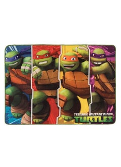 اشتري Indoor Teenage Mutant Ninja Turtles Childrens Area Rug Home Décor Carpet For Kids Bedroom Playroom Game Room Or Classroom 40X54 In. Tmnt Patch Multicolor 31051 في الامارات