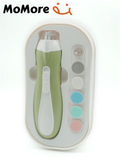 اشتري Baby Gentle Electric Nail Trimmer With LED Light, Dust Cover And 6 Grinding Head Replacement Pads في الامارات