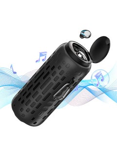 Buy Outdoor Bluetooth Audio Earphones In One with Cool RGB Lighting Bass Touching Wireless Earphones And Speaker in Saudi Arabia