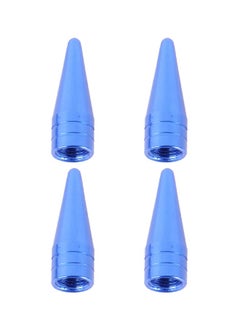 Buy 4-Piece Sharp Mouth Shaped Car Tire Valve Cap in UAE