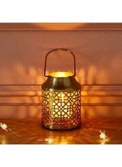 Buy Verve Metal Tealight Lantern 10 x 20 x 10 cm in UAE