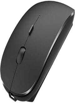 Buy Generic Bluetooth Mouse for MacBook pro/MacBook air/iPad/Laptop/iMac/pc, Wireless Mouse for MacBook pro MacBook Air/iMac/Laptop/Notebook/pc (Bluetooth Mouse/B Black) in Egypt