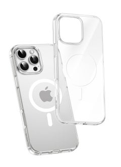 Buy iPhone 16 Pro Max Magsafe Case Delgado / Anti Fingerprint / Anti Scratch / Anti Yellowing / Daily Protection / Precise Cutouts / Ultra HD Clarity / Camera Protection / Ultra Drop Protection - Clear in UAE