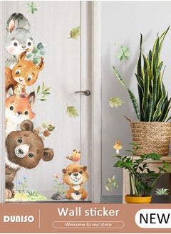 اشتري Cartoon Teddy Bear Stickers Door Sticker Home Decoration Wall Stickers For Children's Room Decoration في السعودية