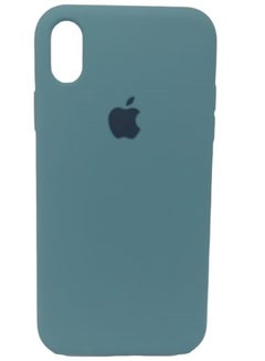 Buy Apple iPhone XR Silicone Case Soft Ultra Slim Shockproof Cover 6.1 inch Green in UAE