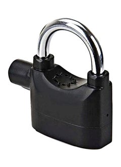 Buy Black alarm lock, all copper core zinc alloy, school dormitory lock, rust proof, safety and anti-theft lock, motorcycle door lock, cabinet lock in Saudi Arabia