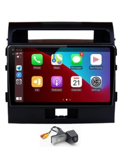 Buy Android Screen For Toyota Land Cruiser 2008 to 2015 8GB RAM 128GB memory Support Apple Carplay Android Auto Wireless QLED Touch Screen DSP HD Land Cruiser Camera included in UAE