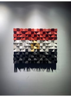 اشتري Egyptian Flag Wood Panel By Woodeometry في مصر