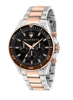 Buy Maserati Sfida Chronograph Black Dial Men's Watch R8873640009 in UAE