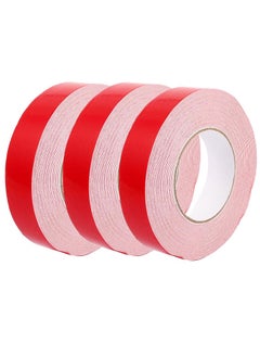 Buy 3 Pcs PE Foam Double Sided Adhesive Tape Outdoor and Indoor Super Strong Foam Seal Strip for Automotive Mounting Weatherproof Decorative (1 mm Thickness: Wide 20 mm X 10 m in Length) in UAE