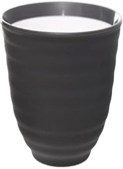 اشتري Aksa 1325/06/1066 Solo Plastic Bowl of 500 ml - Dark Grey في مصر