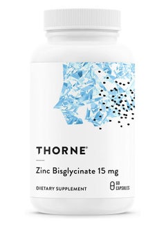 اشتري Zinc Bisglycinate 15Mg Dietary Supplement 60 Capsules في السعودية