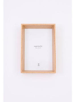 Buy Wooden Photo Frame 10 L x 15 H x 4 W cm, Tan in UAE