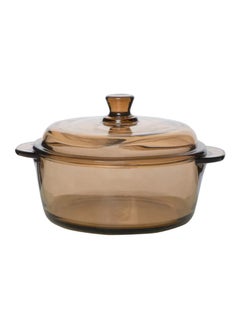 اشتري B 608 Tempered Glass Casserole with Lid في الامارات