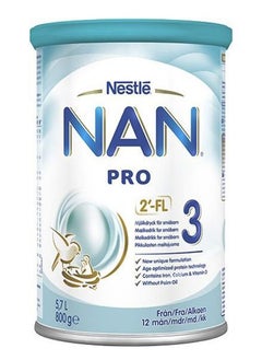 Buy NAN Pro Stage 3 From 1 to 3 Years 800g in UAE