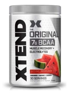 Buy Original Bcaa Powder Watermelon Explosion Sugar Free Post Workout Muscle Recovery Drink With Amino Acids 7G Bcaas 30 Servings in Saudi Arabia