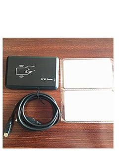 اشتري قارئ بطاقة IC USB 13.56MHZ ISO14443A HF قراءة أول 10 أرقام مع بطاقتي IC في الامارات