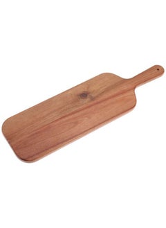 Buy Rectangular Wooden Food Serving Board 50 x 15 x 1.5 cm in UAE