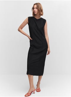 Buy Pleated Detail Dress in UAE