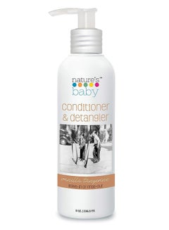 Buy Nature's Baby Organics Natural Hair Conditioner and Detangler for Kids, Vanilla Tangerine - 236.5ml in UAE
