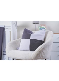 اشتري Durion Plaid Cushion Cover 45x45 Cm Grey في الامارات