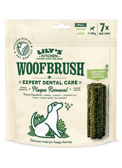 اشتري Woofbrush Dental Dog Treats for Small 1-10kg Dogs Pack of 7 في الامارات