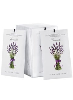 اشتري Lavender Sachet 1Box 12Pcs Scented Sachets Air Freshener for Drawer and Closet Long Lasting Sachets Bags Drawer deodorizers Fresh Scents Home Fragrance Sachet for Lover Home Car Fragrance Product في الامارات