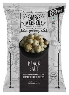 Buy BLACK SALT Popped Lotus Seeds 75G in UAE