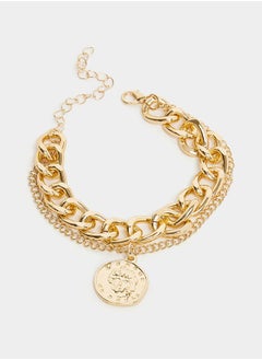 Buy Drop Coin Design Anklet in Saudi Arabia