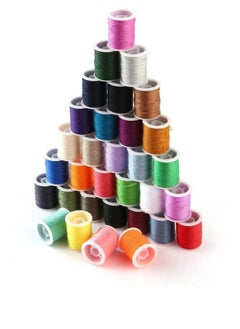 Buy 60 Pcs Colors Mini Sewing Thread Spools and Bobbins for Sewing Machine, Hand Sewing in Saudi Arabia