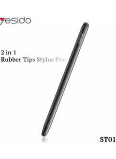 اشتري 2 في 1 شاشة تعمل باللمس بطرف مزدوج غير فعال ، قلم ستايلس لجهاز iPad اللوحي في السعودية