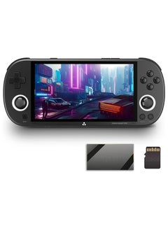 اشتري Trimui Smart Pro 5-inch Handheld Game Console Preinstalled Emulator System 128GB (Black) في الامارات