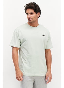 Buy Men Sportswear Fit Short Sleeves Running T-Shirt, Pale Green in UAE