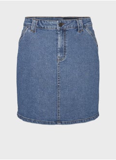 Buy Denim Mini Skirt in Saudi Arabia