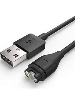 اشتري شاحن USB بديل للساعة كابل شحن 1 متر لـ Garmin Vivoactive 3 4 4S Fenix 7 7X 6 6S Pro 5 5X Plus Forerunner 955 935 945 Vivomove 3 3S Vivosport Venu Sq/Instinct 2 2S في الامارات