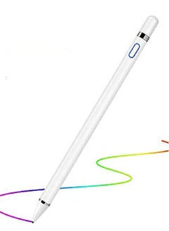 Buy Stylus Pen Touch Screen Pencil: Active Stylus Pens Compatible for Apple iPhone iPad HP DELL Tablet Phone Laptop Chromebook Kindle Fire - Fine Point Digital Capacitive Drawing Pencil in UAE