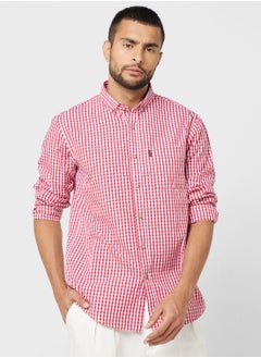 Buy Check Long Sleeve Shirt in UAE