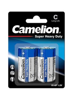 Buy Camelion Battery 3800mAh Super Heavy Duty R14 C -R14-BP2BR14 in Egypt