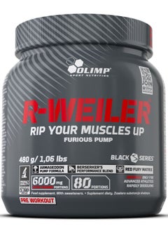 Buy Rweiler Pre Workout 480 Grams, Raging Cola in UAE