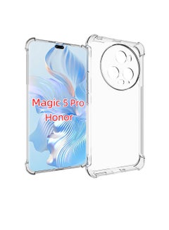 Buy Shockproof Protection Phone Case for HONOR MAGIC 5 PRO Clear in Saudi Arabia