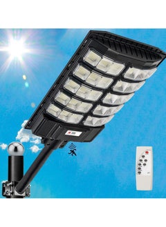 Buy 3600w Solar Street Light Dusk to Dawn With Remote Control Motion Sensor Solar Lights Outdoor Waterproof Perfect for Patio Shed Garden Backyard in UAE