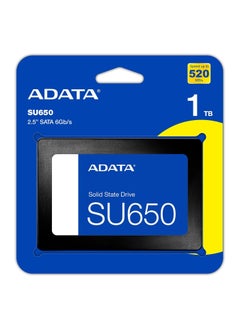 Buy ADATA SU650 1TB 3D-NAND SATA 2.5 inch Internal SSD (ASU650SS-1TT-R) in Saudi Arabia